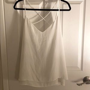 GORGEOUS chiffon like spaghetti strap camisole